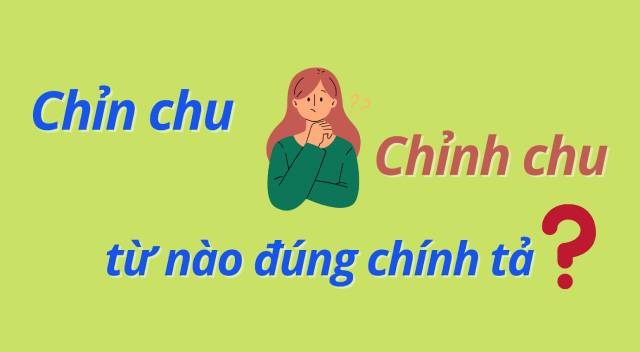chin chu hay chinh chu 1