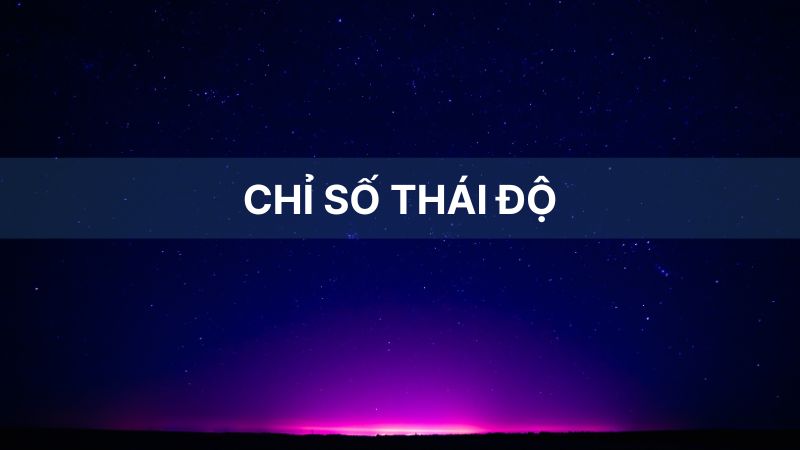 Chỉ số thái độ