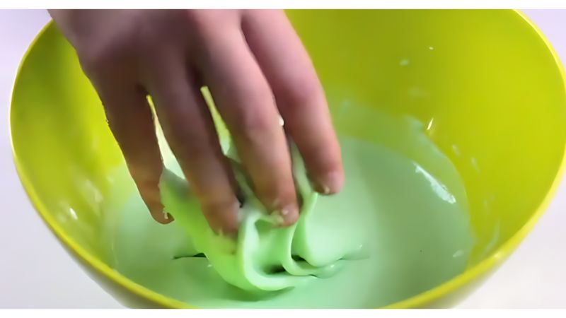 hướng dẫn làm slime đơn giản