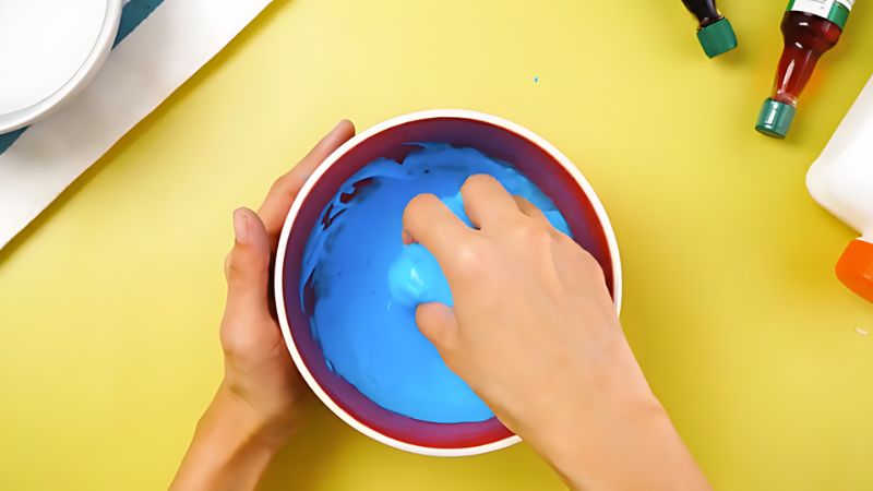 Cách làm slime tại nhà cực đơn giản chỉ với 3 nguyên liệu